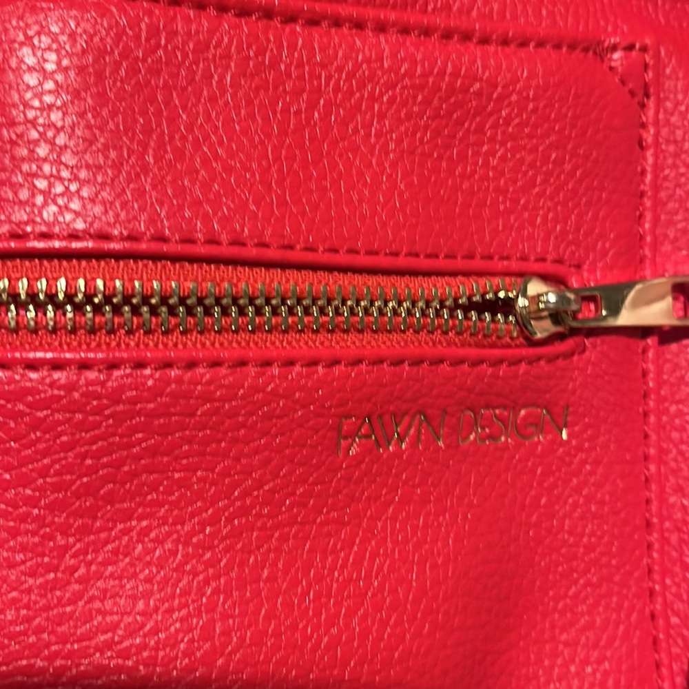 Red Fawn mini backpack - Picture 2 of 3